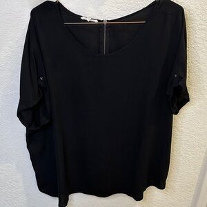 Maurices Classic Black Blouse